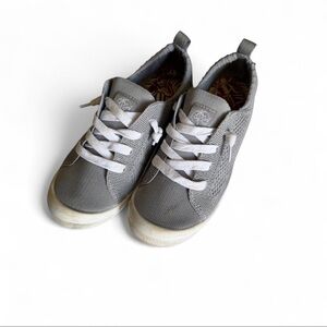 Roxy Bayshore Grey Closed Knit Slip On Sneakers 7